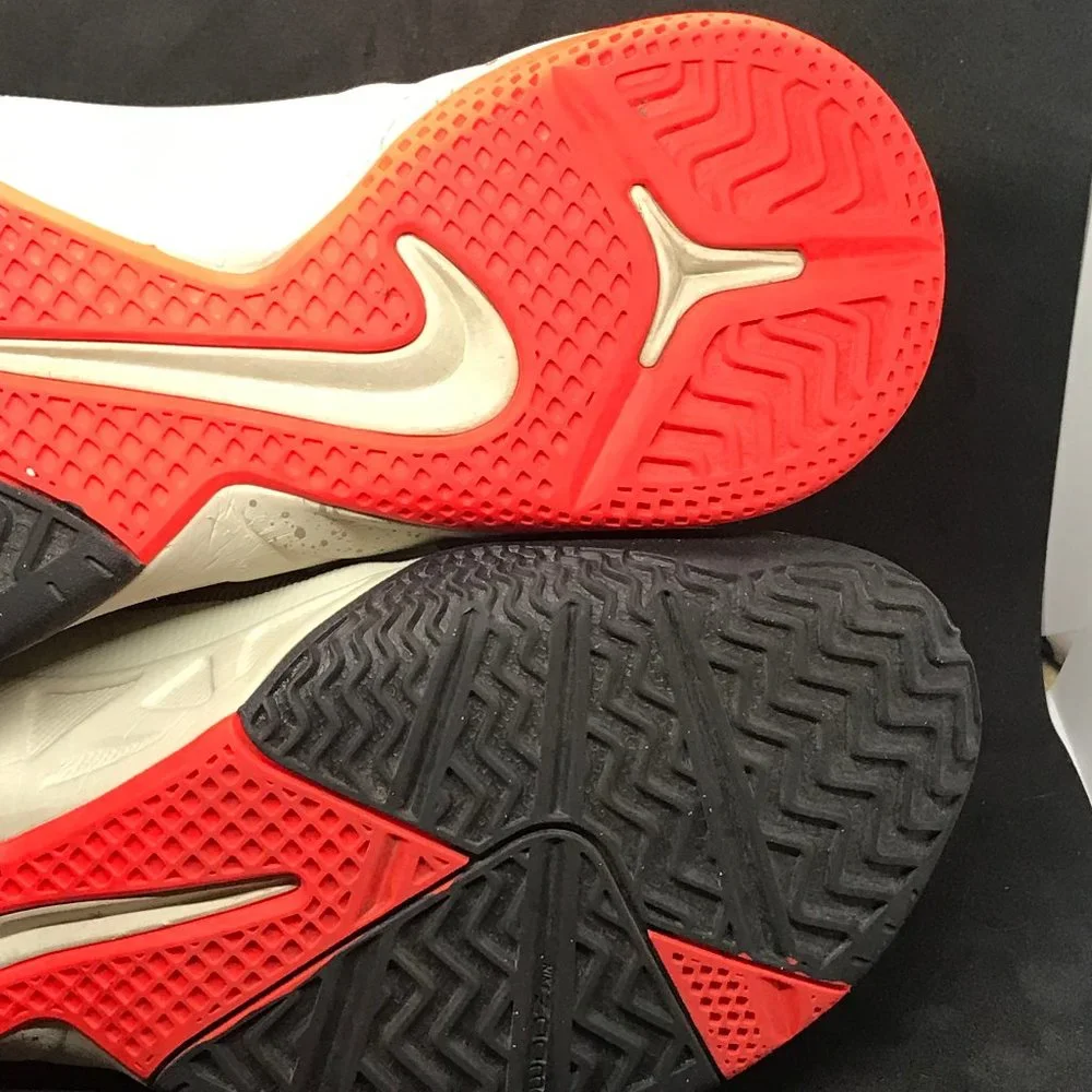 Nike Zoom LeBron James Soldier VI 6 Men's Sz 9.5  Crimson/Beige Shoes 525015-010 - Picture 10 of 12